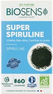 COMPRIMÉS BIO SUPER SPIRULINE “BIOSENS” 3456300011166 