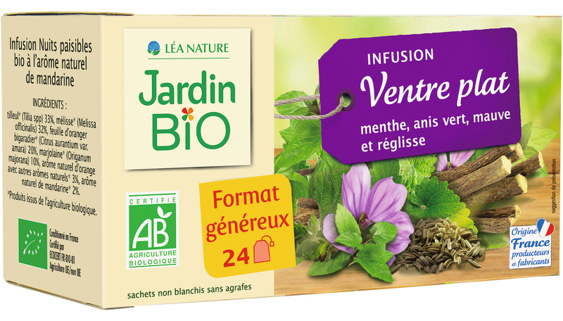 INFUSION BIO VENTRE PLAT Jardin bio