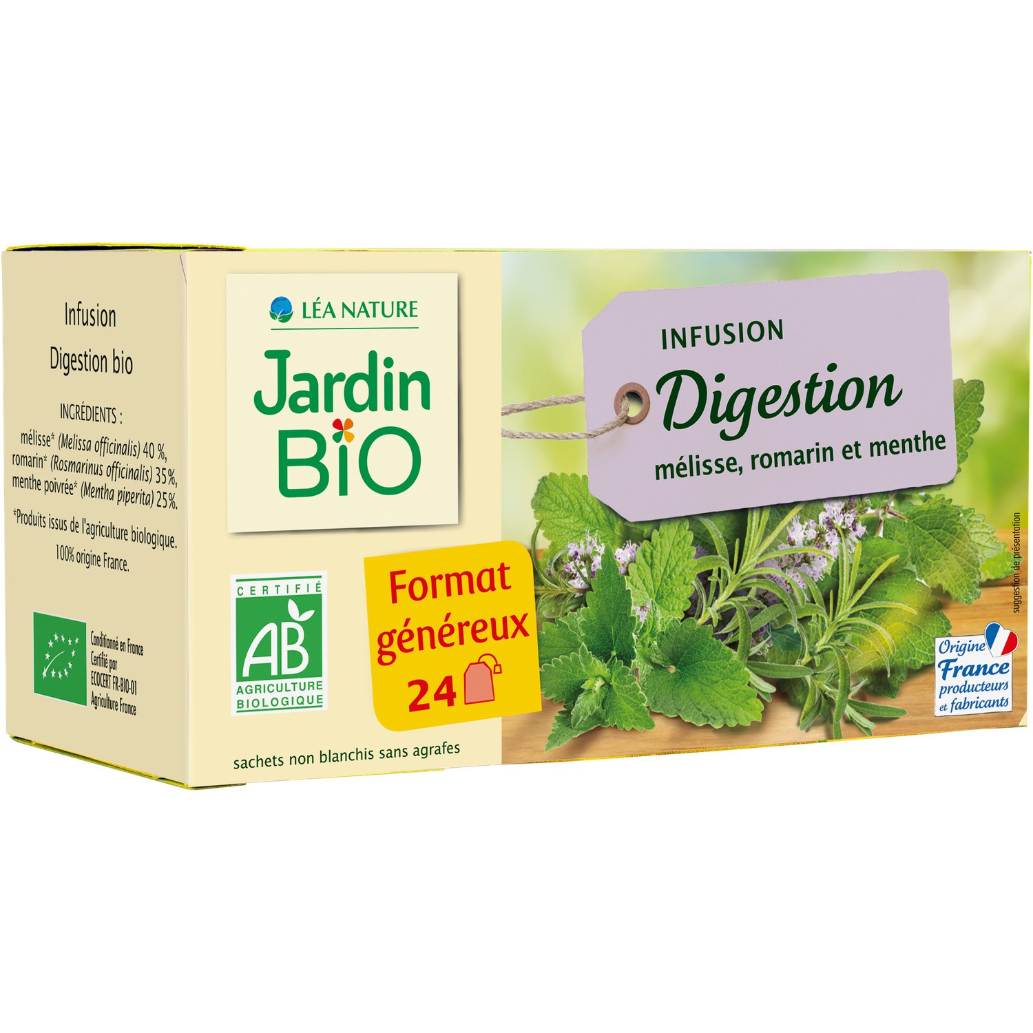 Infusion digestion Bio JARDIN BIO