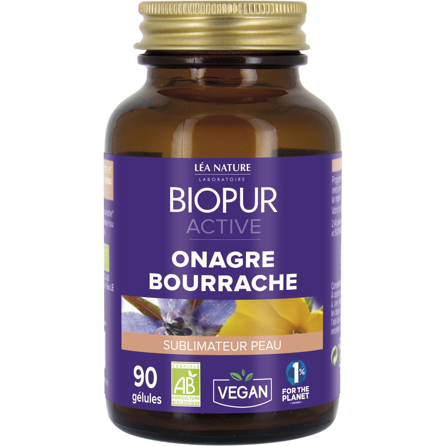 Complément alimentaire onagre bourrache Biopur ...