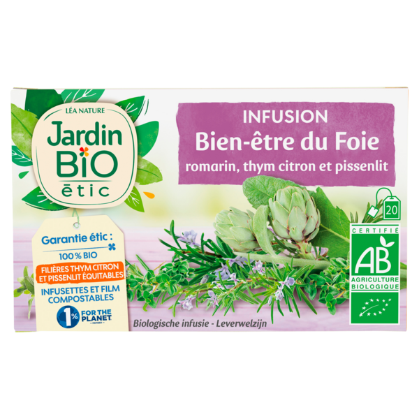 JARDIN BIOLOGIQUE Infusion code EAN 3456300013931 