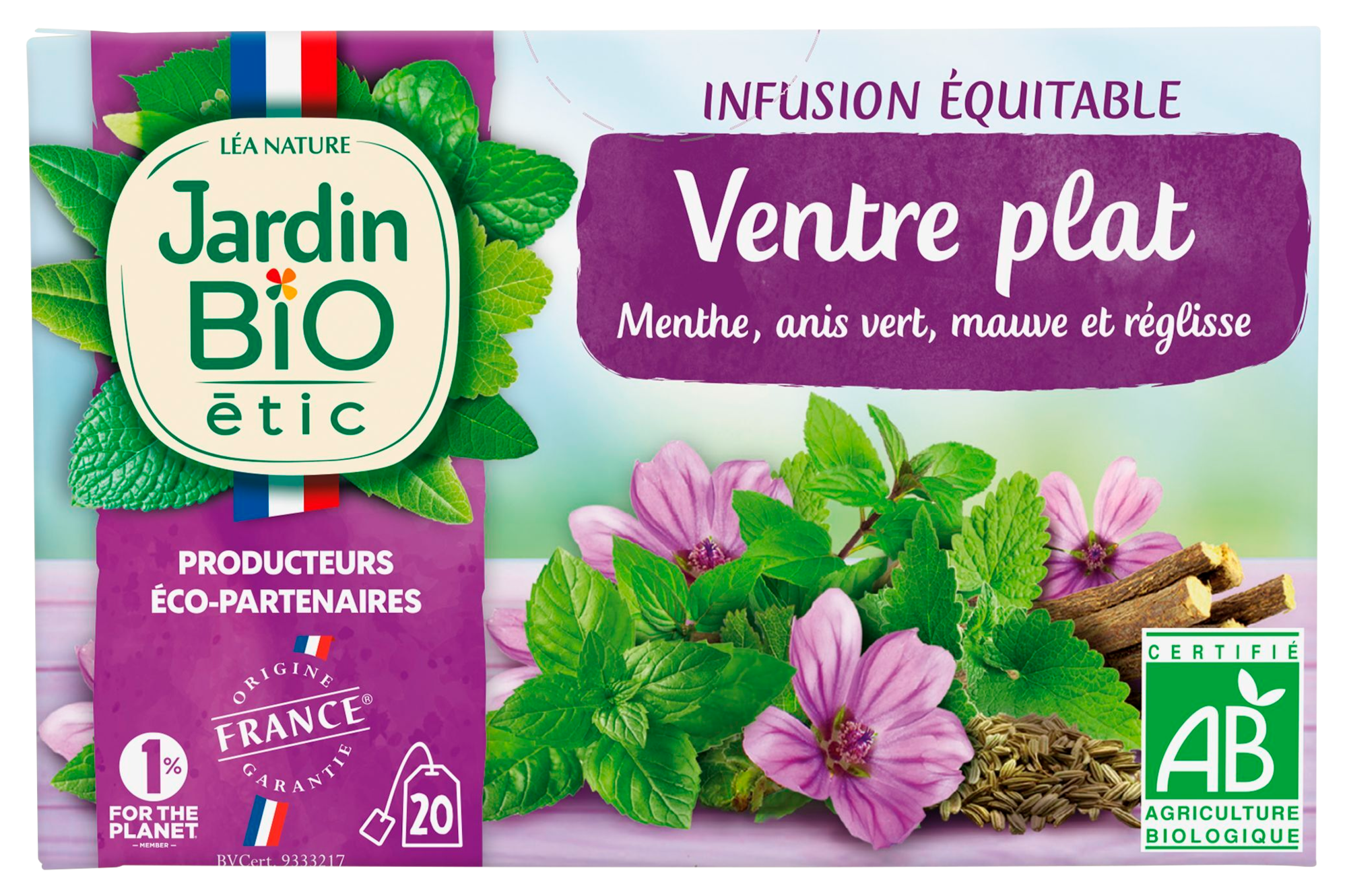INFUSION OU THÉ VERT BIO