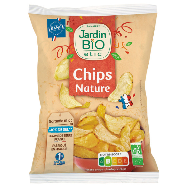 CHIPS DE POMME DE TERRE NATURE
