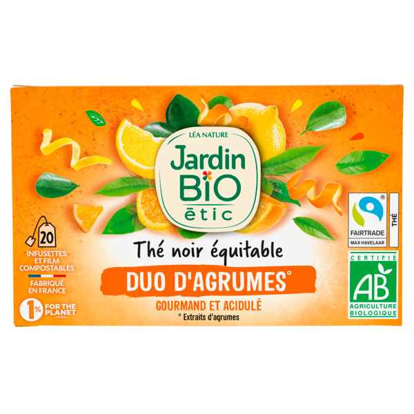 THÉ NOIR DUO D'AGRUMES
