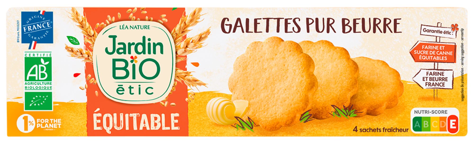 BISCUITS ÉQUITABLE BIO