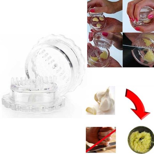 Garlic Twister Eminceur - Presse Ail Magique - Hache, émince. Il affine tout ! Quelques rotations suffisent ! code EAN 3456500003343 