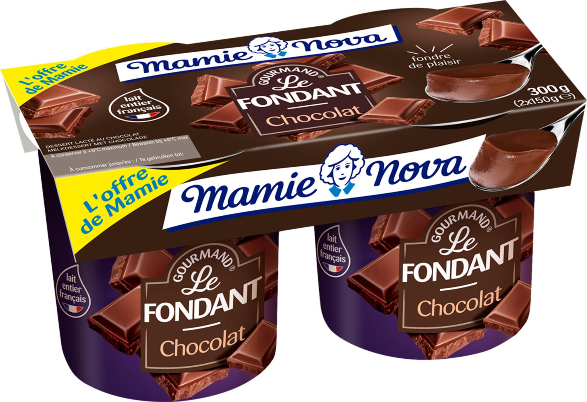 MAMIE NOVA Le Fondant Chocolat L'offre de Mamie code EAN 3456770913120 