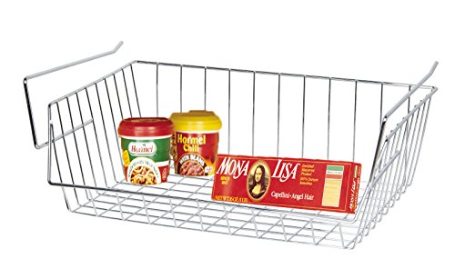 funkybuys® Chromé Grand panier de rangement sous l'étagère de rangement pour placard de cuisine 40 cm 3456789457905 (3456789457905)