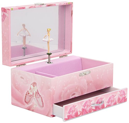 Boite à bijoux musicale ballerine - rose - figurine ballerine 3457010609742 Trousselier