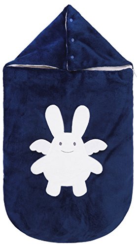 Sac de couchage "nid d'ange" ange lapin marine - 0 à 6 mois - 80 cm 3457010954774 Trousselier