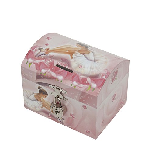 Tirelire à musique ballerine - rose - figurine ballerine 3457098824204 Trousselier Tirelire à musique ballerine - rose - figurine ballerine 3457098824204 Trousselier