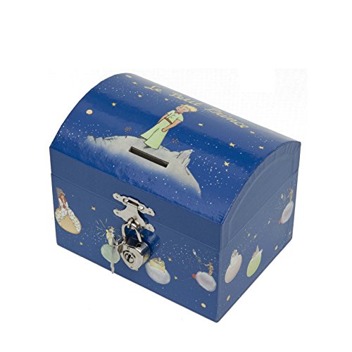 Tirelire à musique le petit prince etoiles - bl...