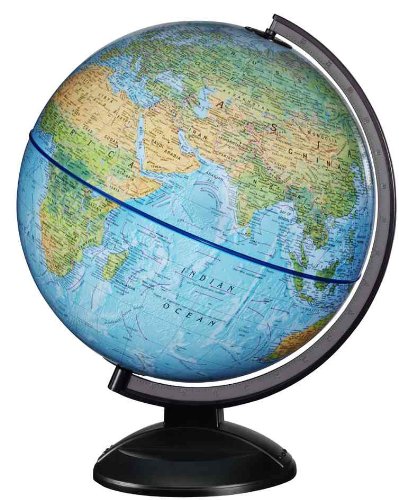 Globe terrestre lumineux glob'n'kit diam 30 cm