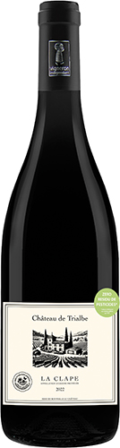  AOP LA CLAPE
CHÂTEAU DE TRIALBE
2022 code EAN 3458081004429 