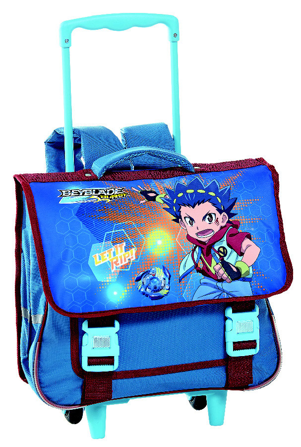 CARTABLE À ROULETTES 38 CM ENV.