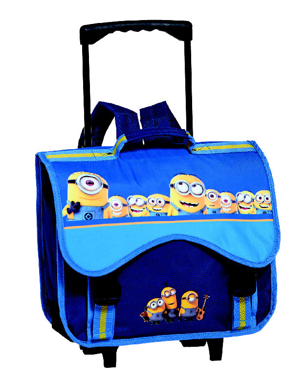 lesminions CARTABLE À ROULETTES 38 CM ENV. 3459223509499 (3459223509499)