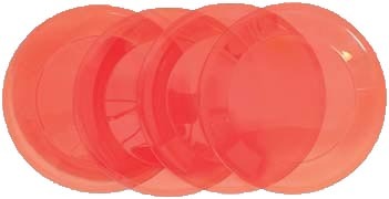 LOT DE 4 ASSIETTES PLATES Ø 25 CM