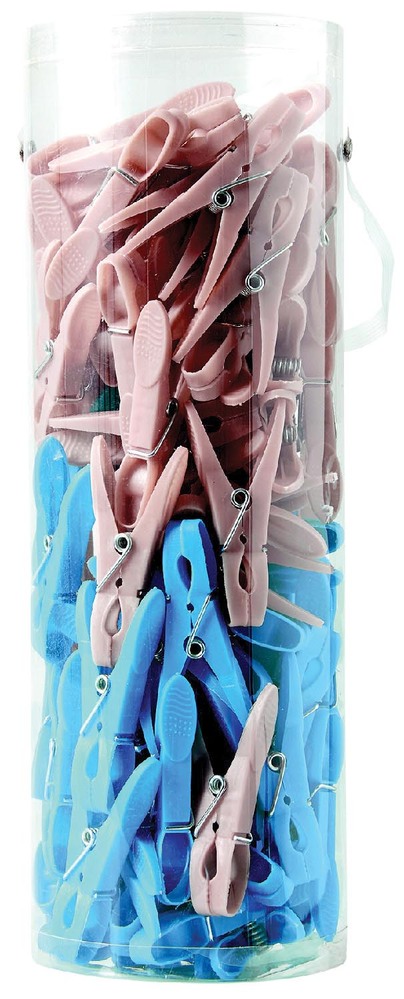 LOT DE 100 PINCES À LINGE