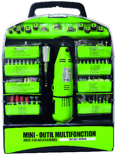  MINI-OUTIL AVEC 217 PIÈCES code EAN 3459223517654 