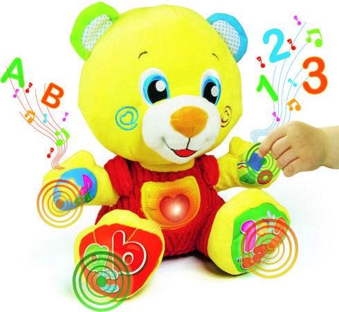 GASTON OURSON CÂLINS ET CHANSONS 3459223519122 babyclementoni