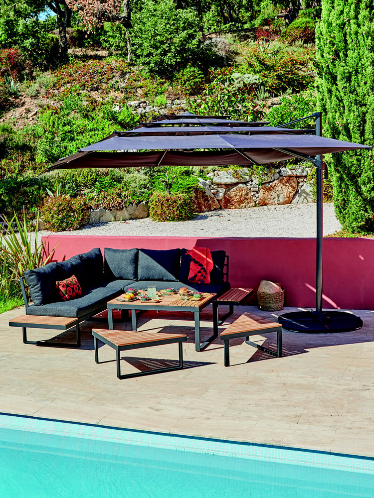  PARASOL EXCENTRÉ 3X3 M  code EAN 3459223527127 