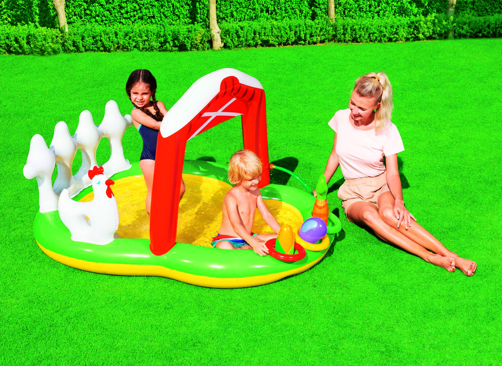 AIRE DE JEUX FERME GONFLABLE(2) 3459223551856 (3459223551856)