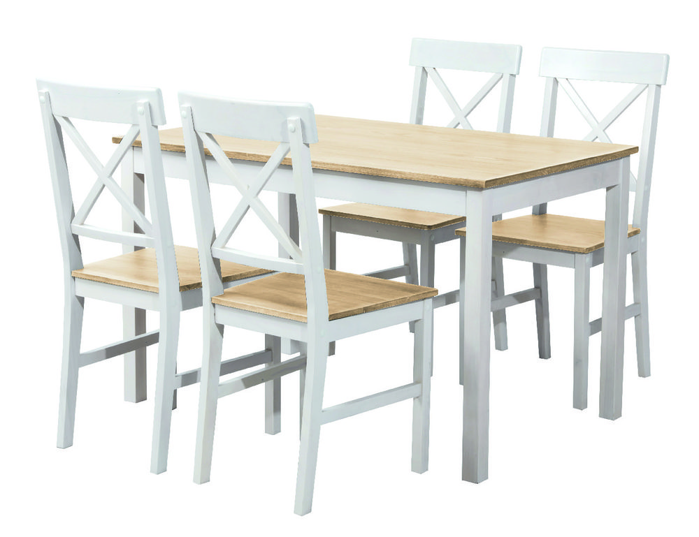 ENSEMBLE TABLE + 4 CHAISES 3459223553508 (3459223553508)