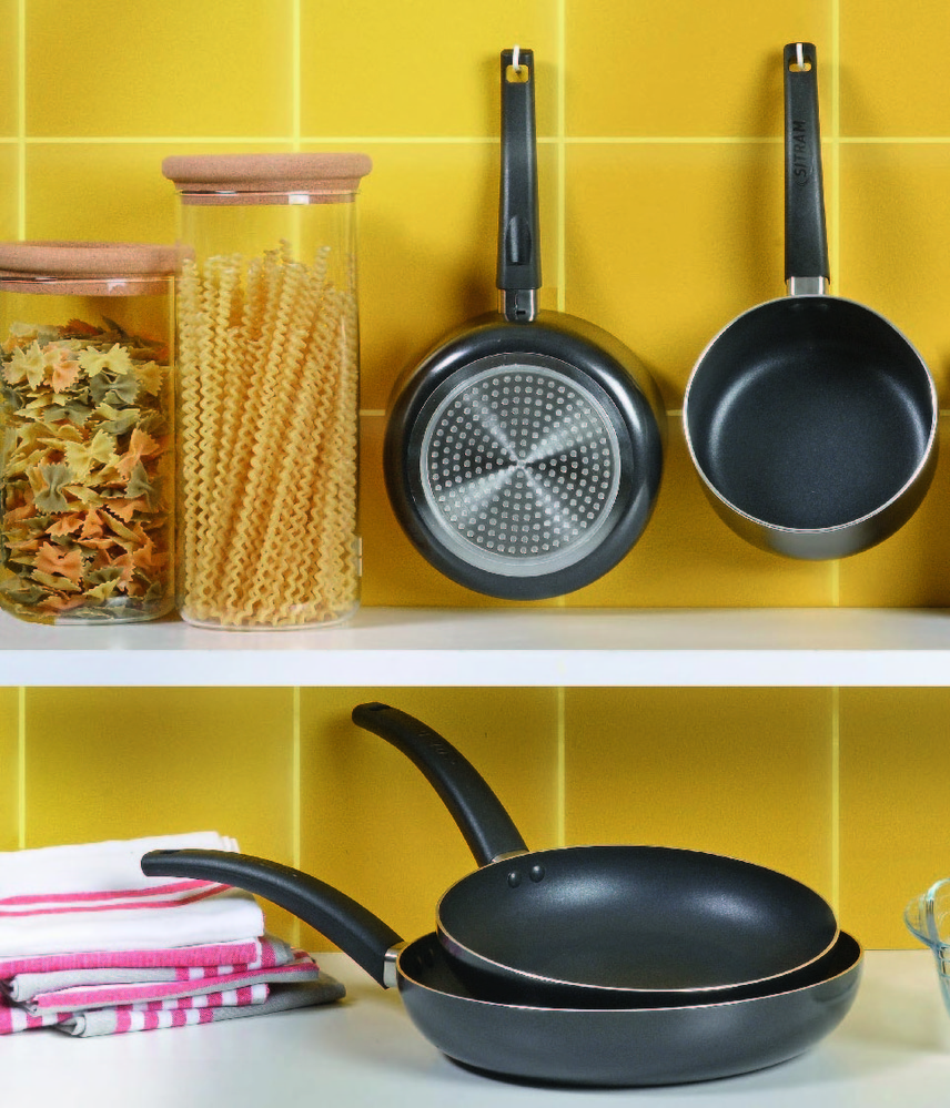 LOT DE 2 CASSEROLES Ø 16 ET 18 CM