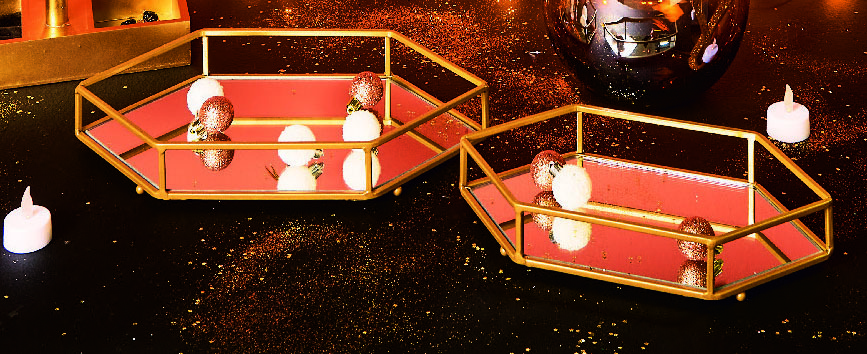  PLATEAU MIROIR HEXAGONAL code EAN 3459223562791 