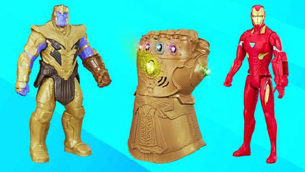 Marvel Gant de Thanos et figurine titan code EAN 3459223566096 
