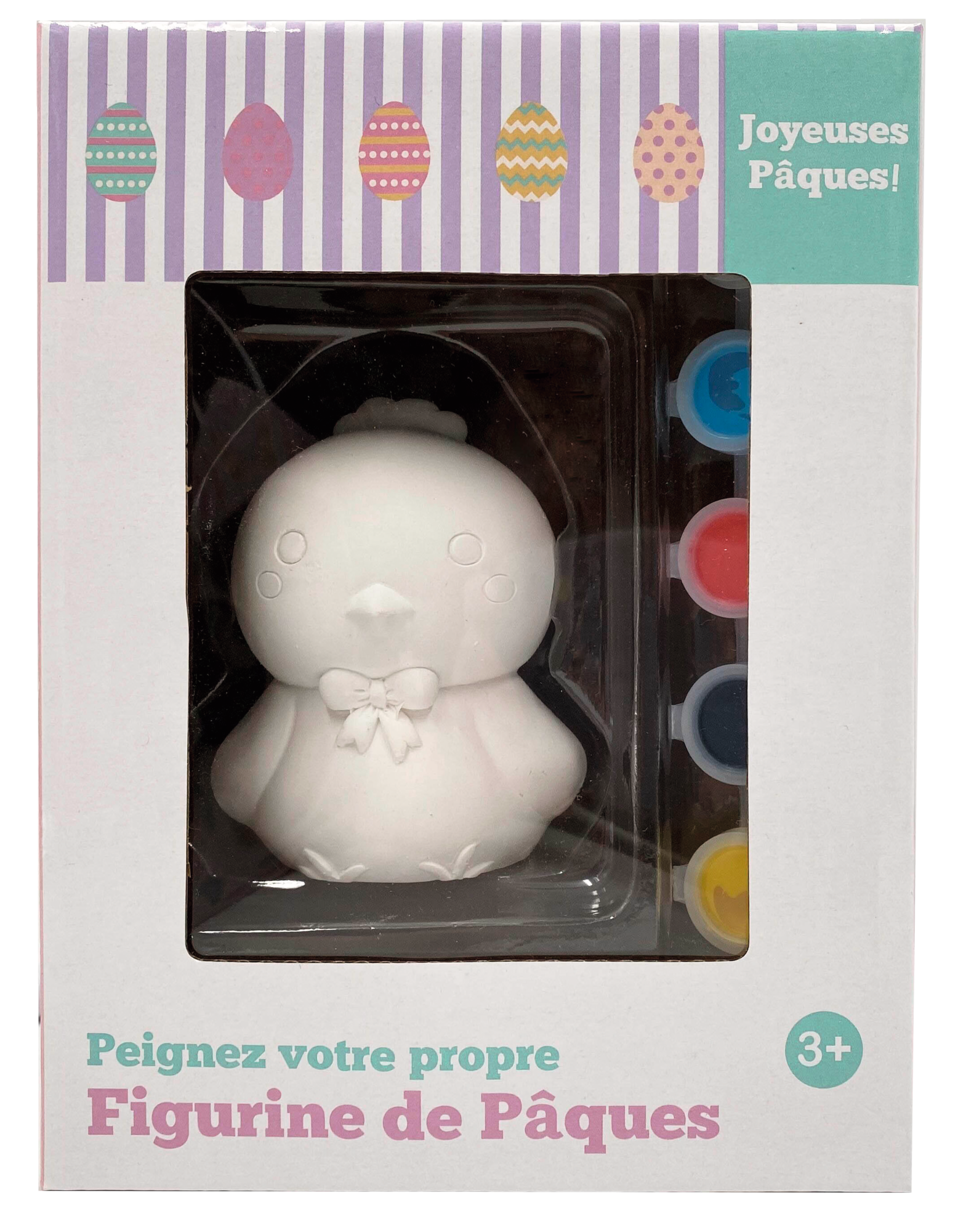 POUSSIN de pâques à peindre 3459223574985 