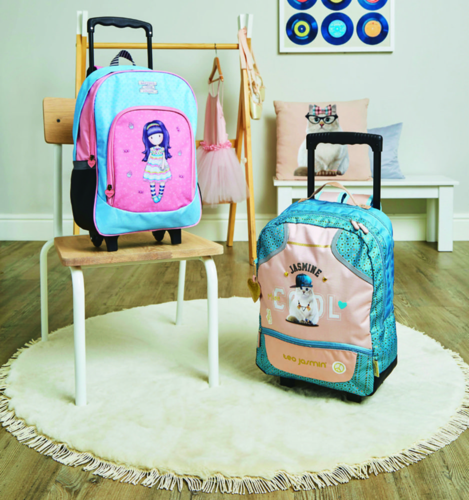 SAC À DOS À ROULETTES 49 CM ENV.