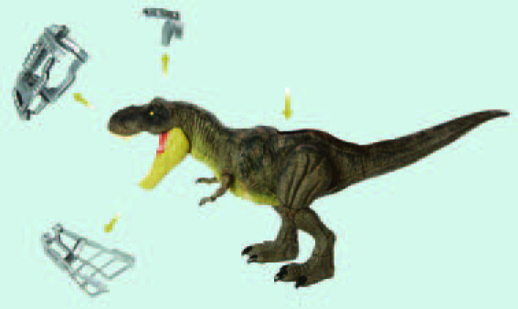 JURASSIC WORLD T-REX ATTAQUE
