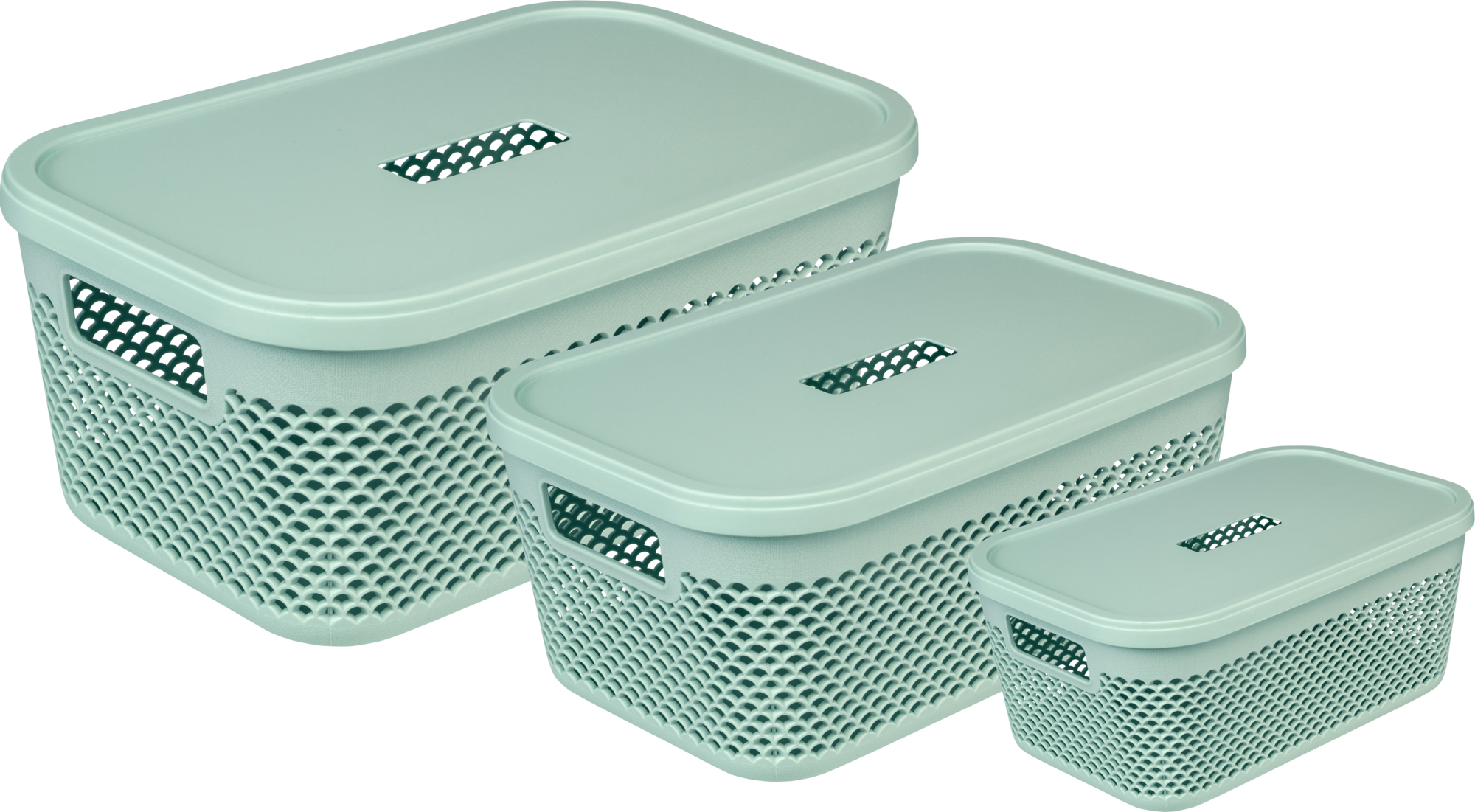  LOT DE 3 BOITES DE RANGEMENT  code EAN 3459223833174 