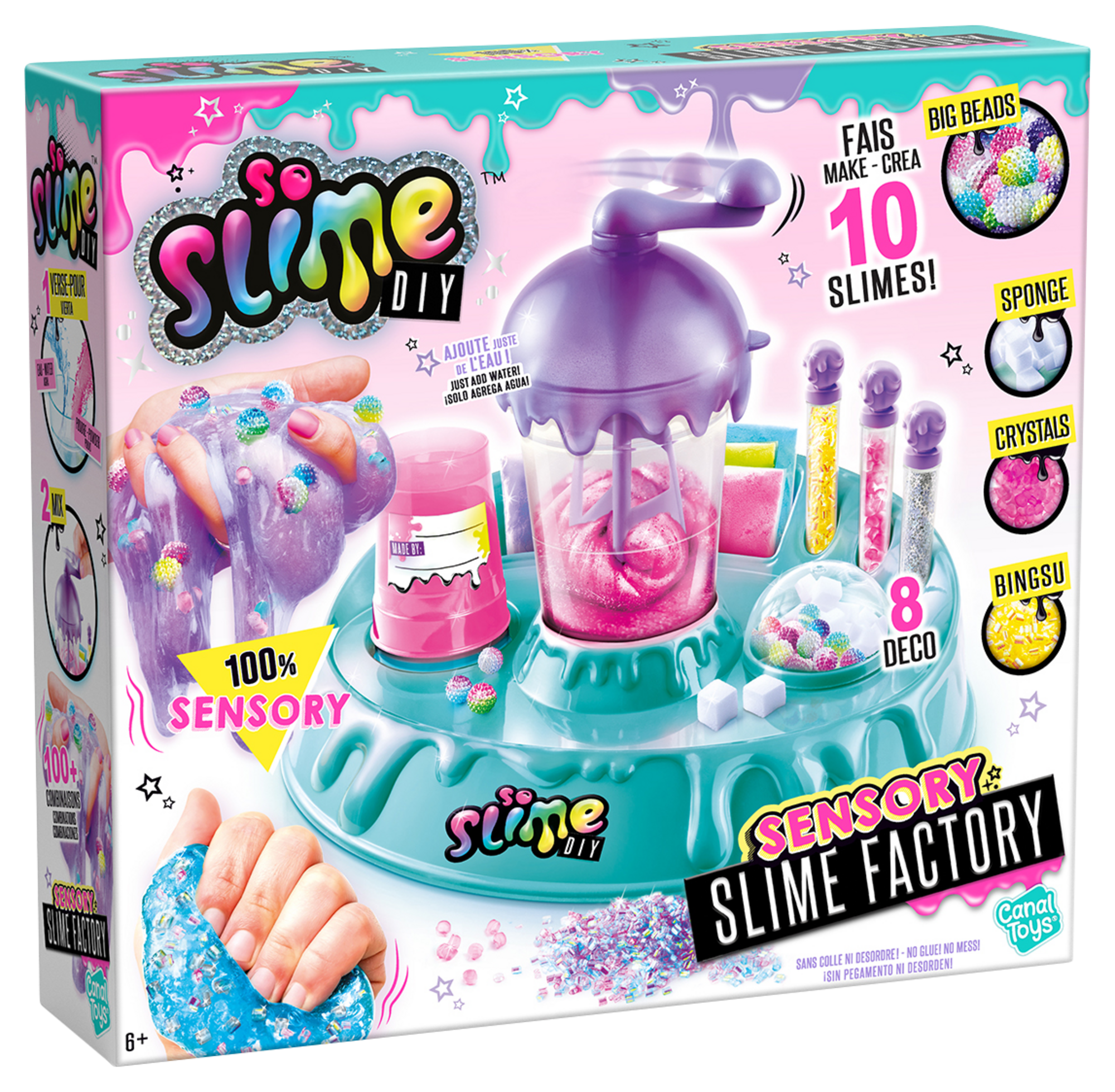  FABRIQUE DE SLIME SENSORY ASMR code EAN 3459223837448 