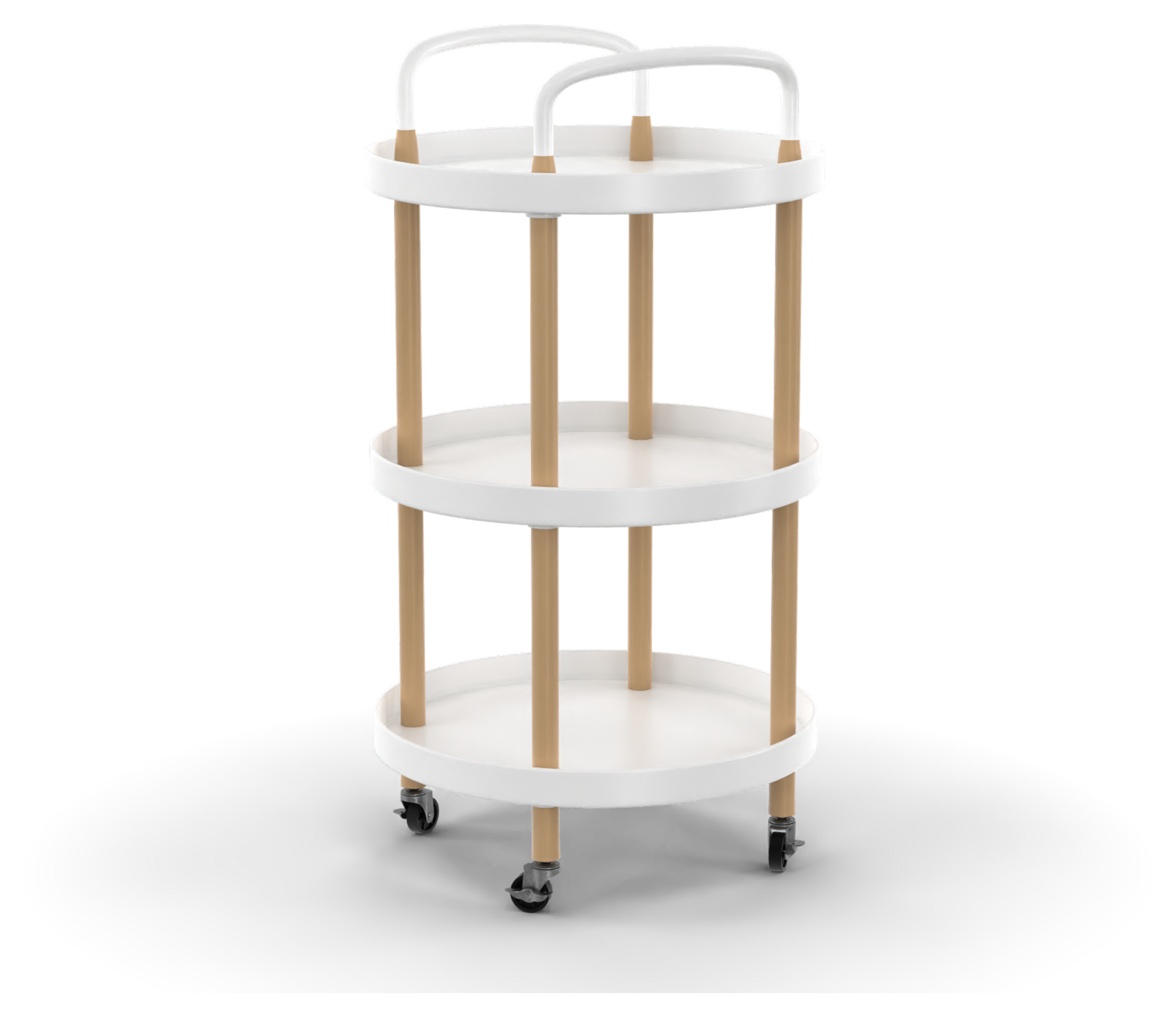  DESSERTE RONDE 3 NIVEAUX code EAN 3459223848543 