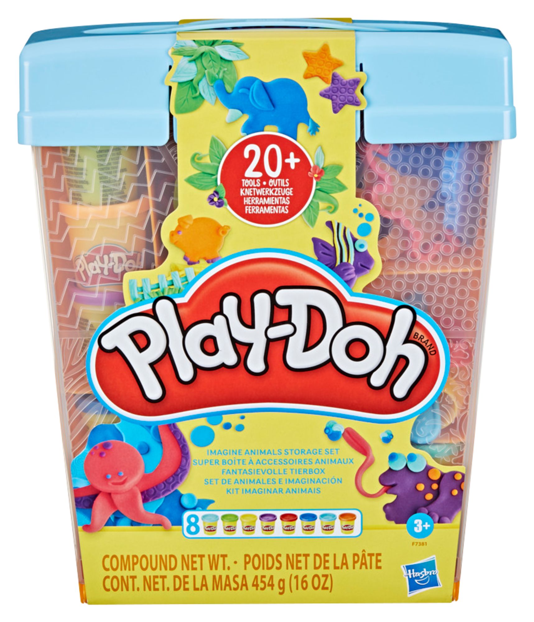  LA SUPER BOITE DE pâtes à modeler ANIMAUX code EAN 3459223848758 