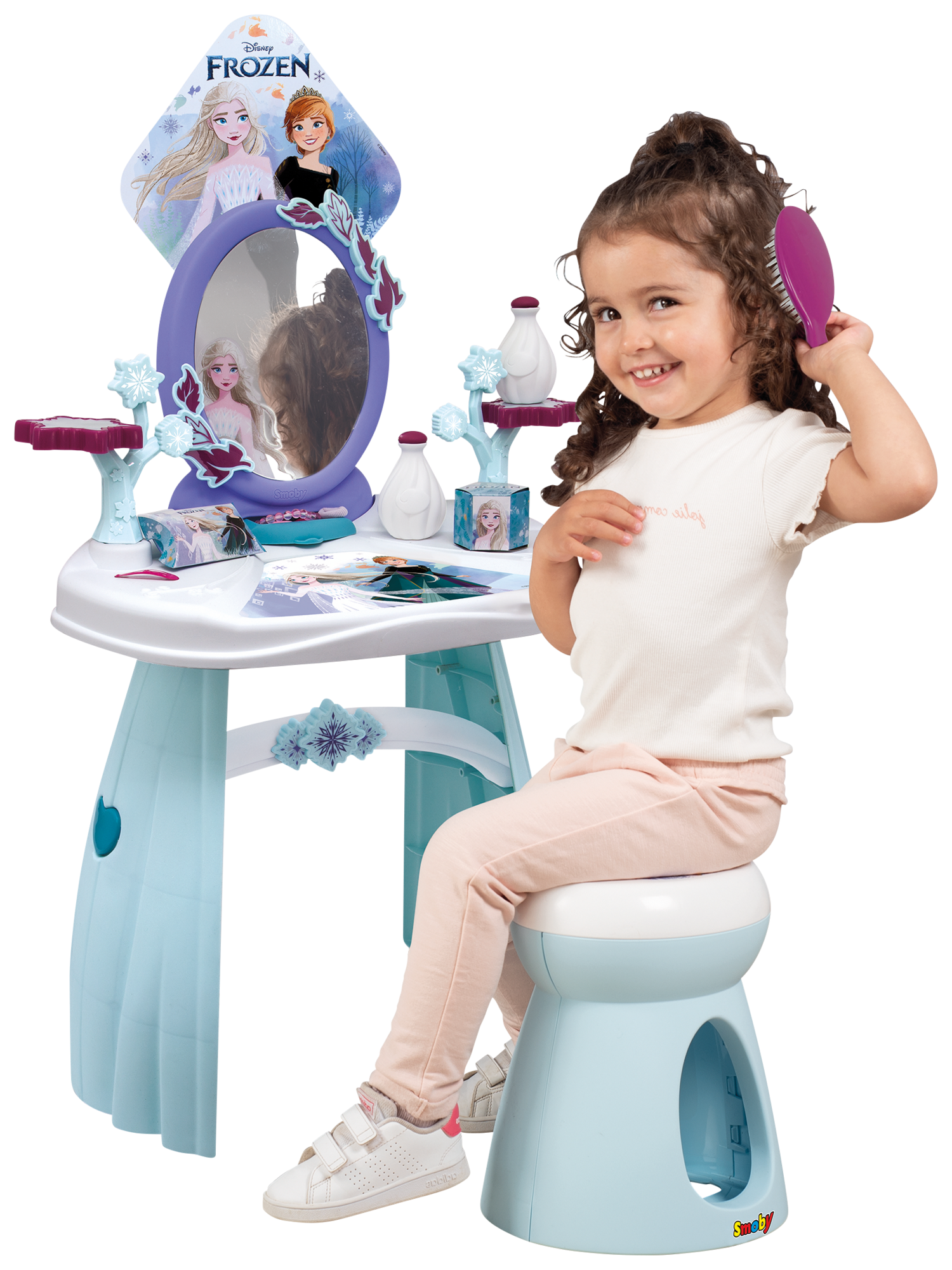 Coiffeuse La Reine des Neiges 