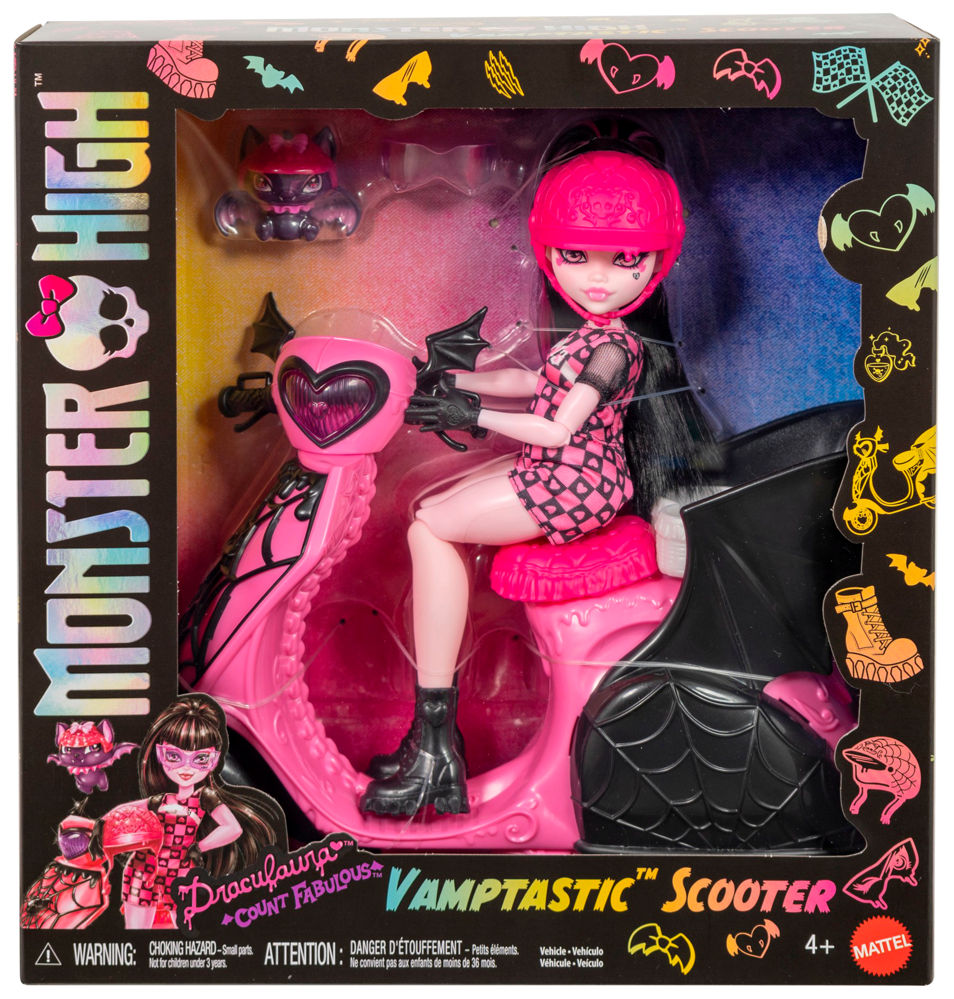  Draculaura et son scooter code EAN 3459223858887 