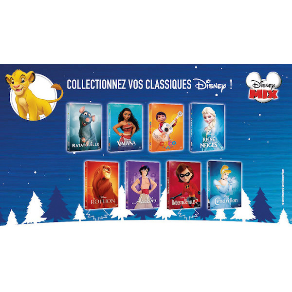 OPÉRATION DVD DISNEY MIX