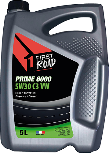 HUILE MOTEUR PRIME 6000 5W30 C3 VW POUR MOTEUR ...