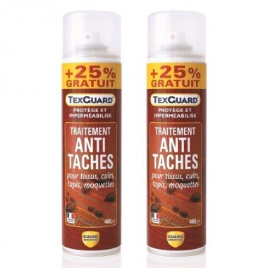 Anti taches textile - 2 sprays 400ml TexGuard