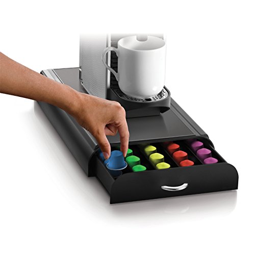 Cep CEP Take a Break Range-Dosette sous Cafetière Plastique Noir 23,4 x 40,5 x 6 cm code EAN 3462159007212 