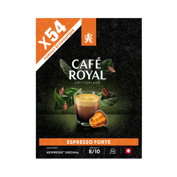CAFÉ ROYAL Capsules de café "Format économique" code EAN 3463340000081 