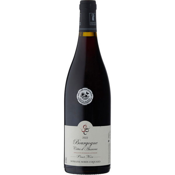 Bourgogne Côtes D'Auxerre Pinot Noir Domaine Sorin Coquard code EAN 3463640017499 