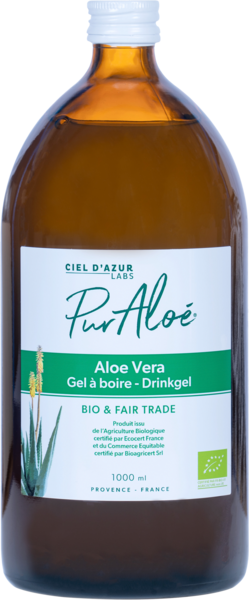PURALOE Pur D'Aloé Gel D'Aloé Vera Bio À Boire code EAN 3464660002465 