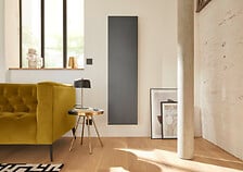 Radiateur vertical Radiasoft - Gris - 1500W