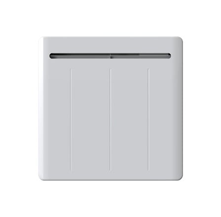 Radiateur inertie fonte Keops - Blanc - 2000W