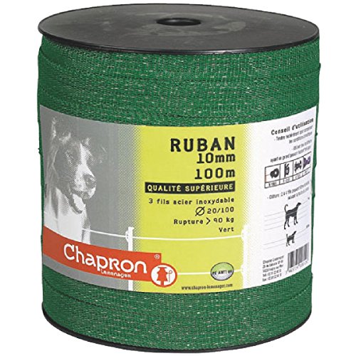 Ruban de clôture 10 mm - Longueur 100 m - Large...