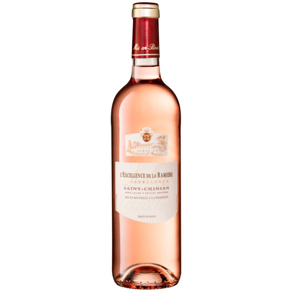 EXCELLENCE DE LA RAMIÈRE AOP SAINT CHINIAN 2021 ROSÉ
 code EAN 3466854001803 